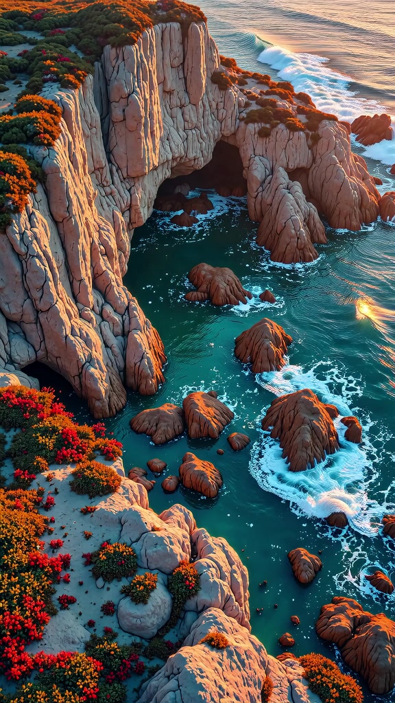 Rocky Coastal Landscape