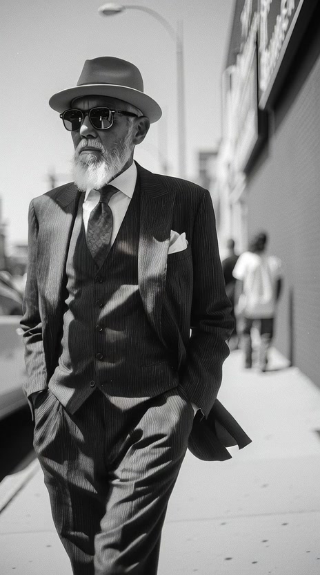Elegant Gentleman in Formal Wear