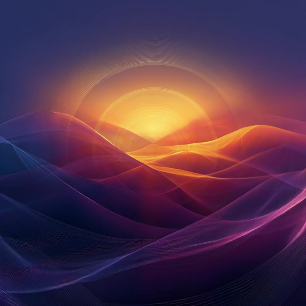 Abstract Sunset
