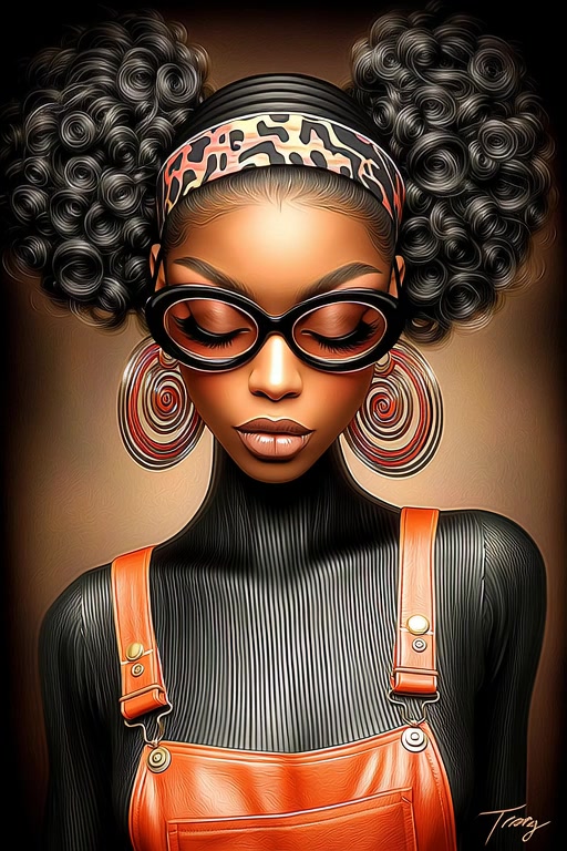 Afro Fashion Illustration