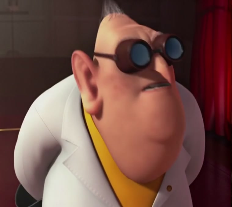 Agent P in Lab Coat