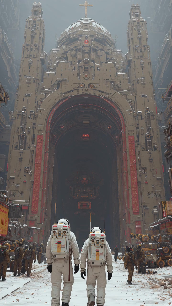 Aliens in a Post-Apocalyptic Church