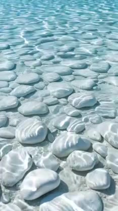 Clear Waters Reflecting Pebbles