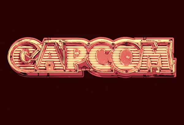 Capcom Logo in Red