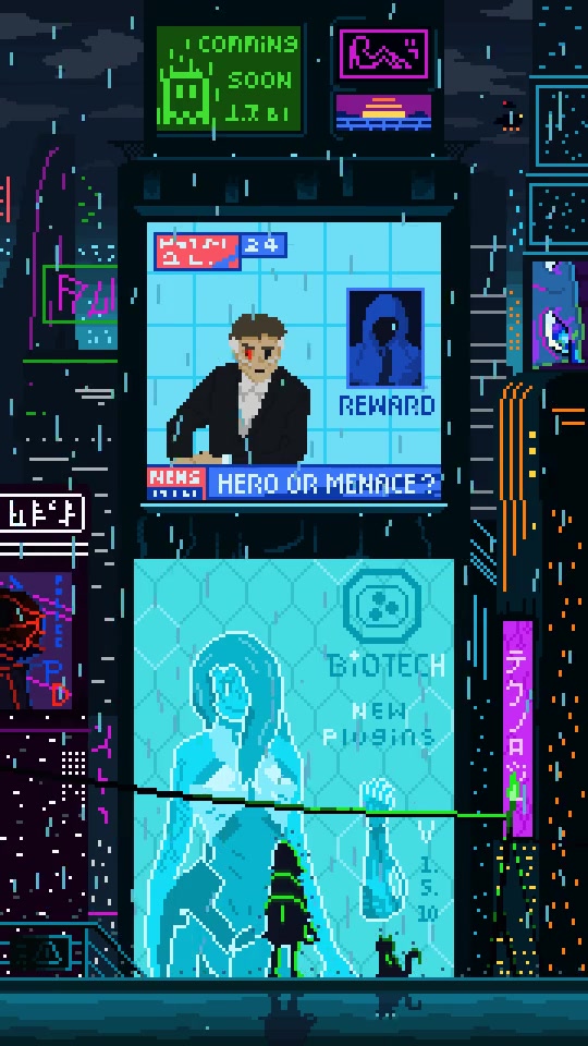 Cyberpunk Hero
