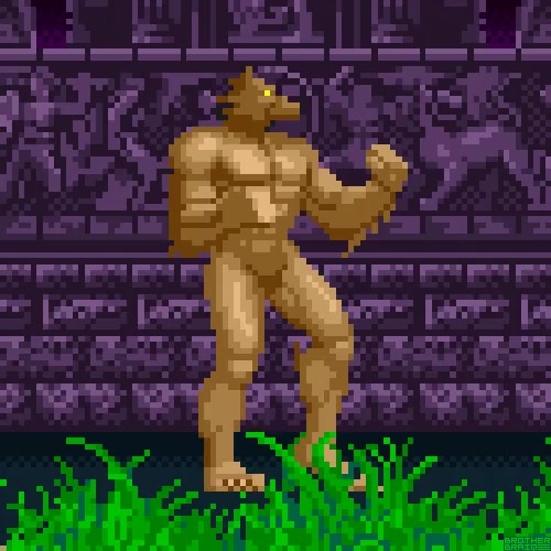 Pixelated Beast