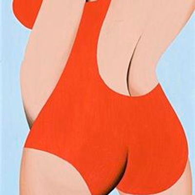 Red Bikini Rear