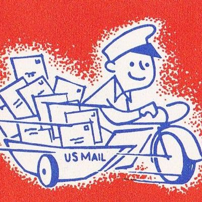 US Mail Delivery Guy us mail cartoon delivery mailman letters