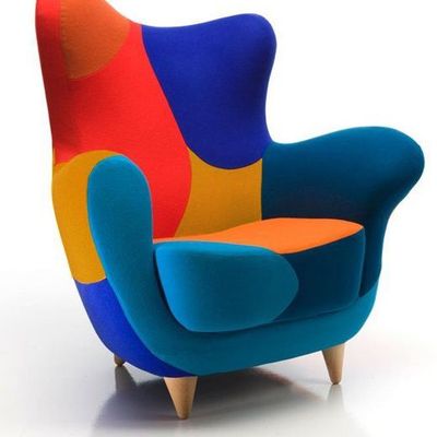 Colorful Patchwork Armchair