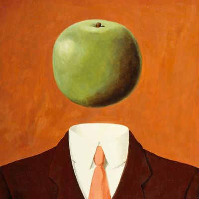 Green Apple Head