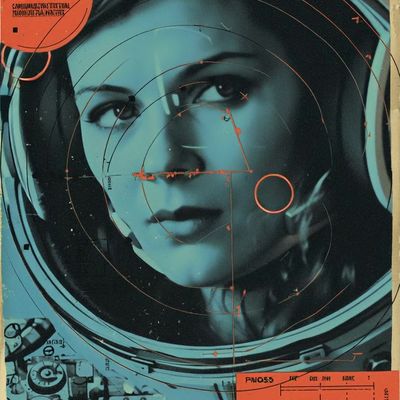 Spacewoman Astronaut Helmet