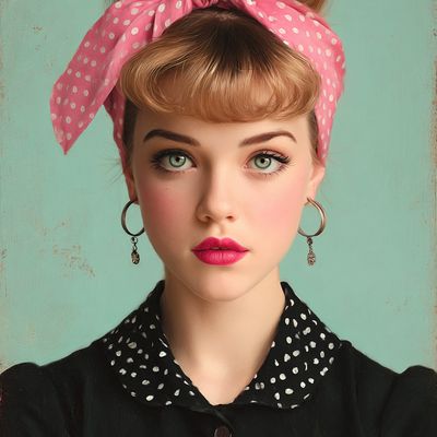 Vintage Pin-Up Girl