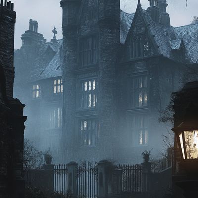 Mysterious Gothic Mansion