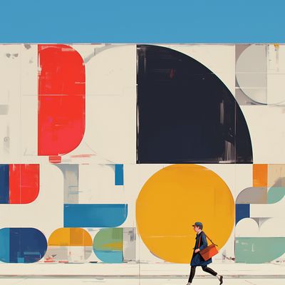 Urban Abstract Graffiti