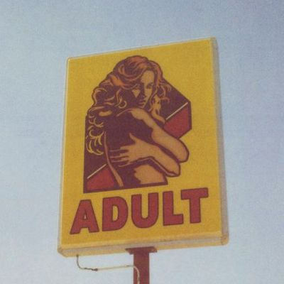 Adult Cartoon Sign