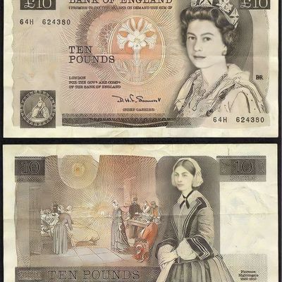Ten Pounds Banknote