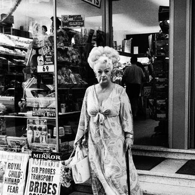 Vintage Grocery Store Woman