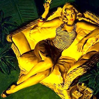 Seductive Pin-Up Art