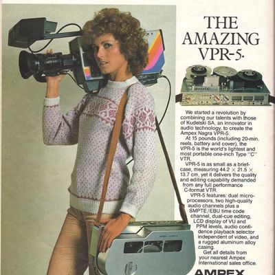 Vintage VPR-5 Camera Ad