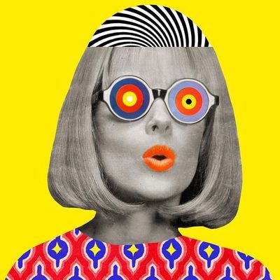 Psychedelic Pop Art Portrait