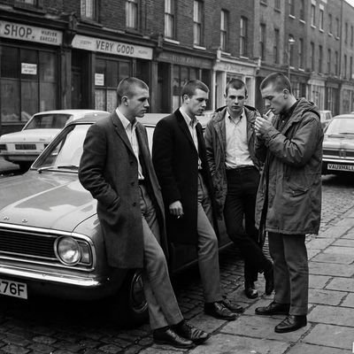 Vintage Street Scene