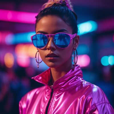 Futuristic Neon Fashion