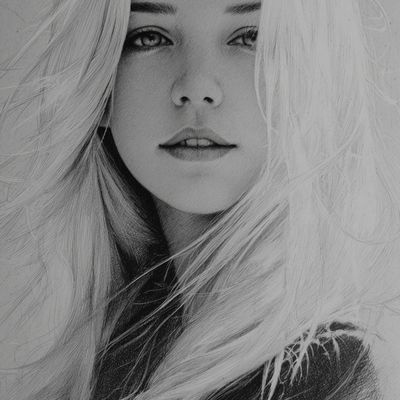 Blonde Hair Sketch