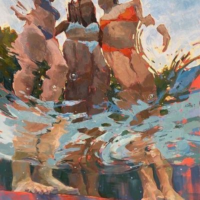 Swimmers in the Pool