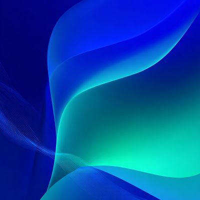 Abstract Blue Waves