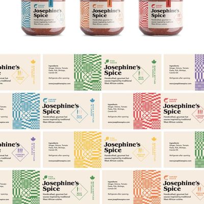 Josephine's Spice Packaging Design