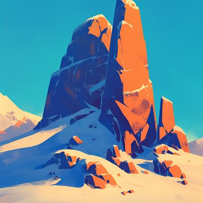 Spectacular Mountain Landscape