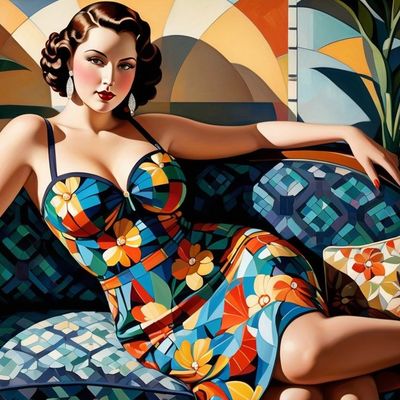 Art Deco Inspired Fashion