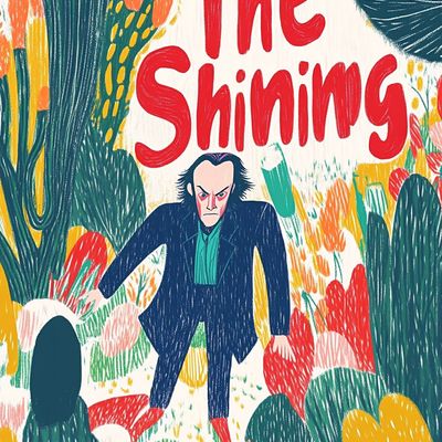 Im fine Illustrated movie poster for The Shining written with f 3fd3c35d 74c2 45c0 9a37 22a8a796e498
