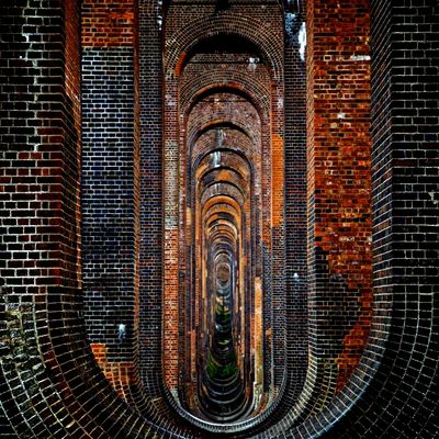 Brick Tunnel Perspective