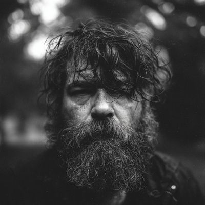 Wet Hair and Beard Portrait