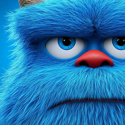 Blue Fur Monster