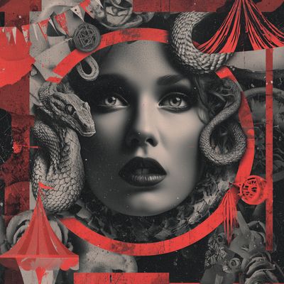 Serpent-Woman Portrait