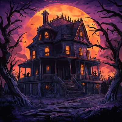 Haunted Victorian Mansion