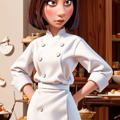 Chef in White Uniform