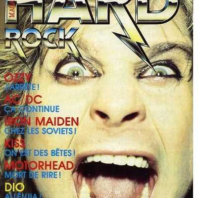 Hard Rock Magazine Cover
