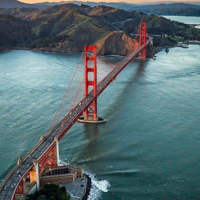 Golden Gate Bridge at Sunset