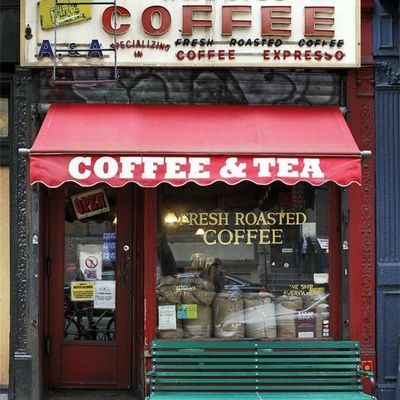 Vintage Coffee Shop Awning