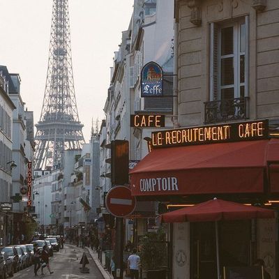 Parisian Street Cafe
