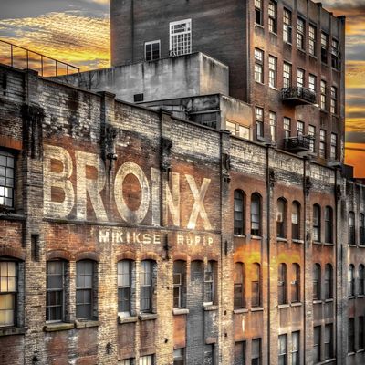 Bronx Sunset Graffiti