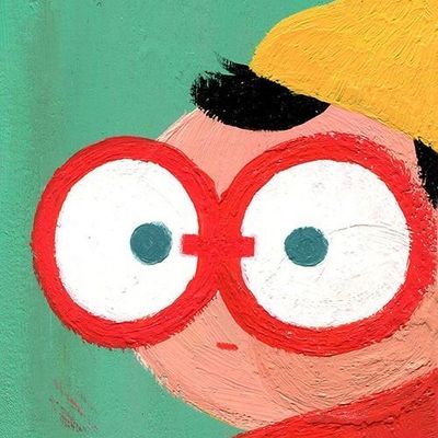 Big Eyed Glasses Guy