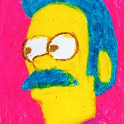 Homer Simpson Portrait