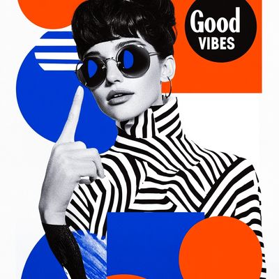 Good Vibes Fashion Portrait