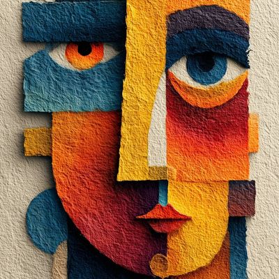 Abstract Face Painting