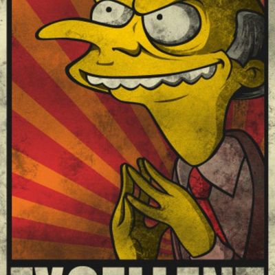 Mr. Burns Poster
