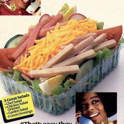 Chef Salad with Ham and Cheese